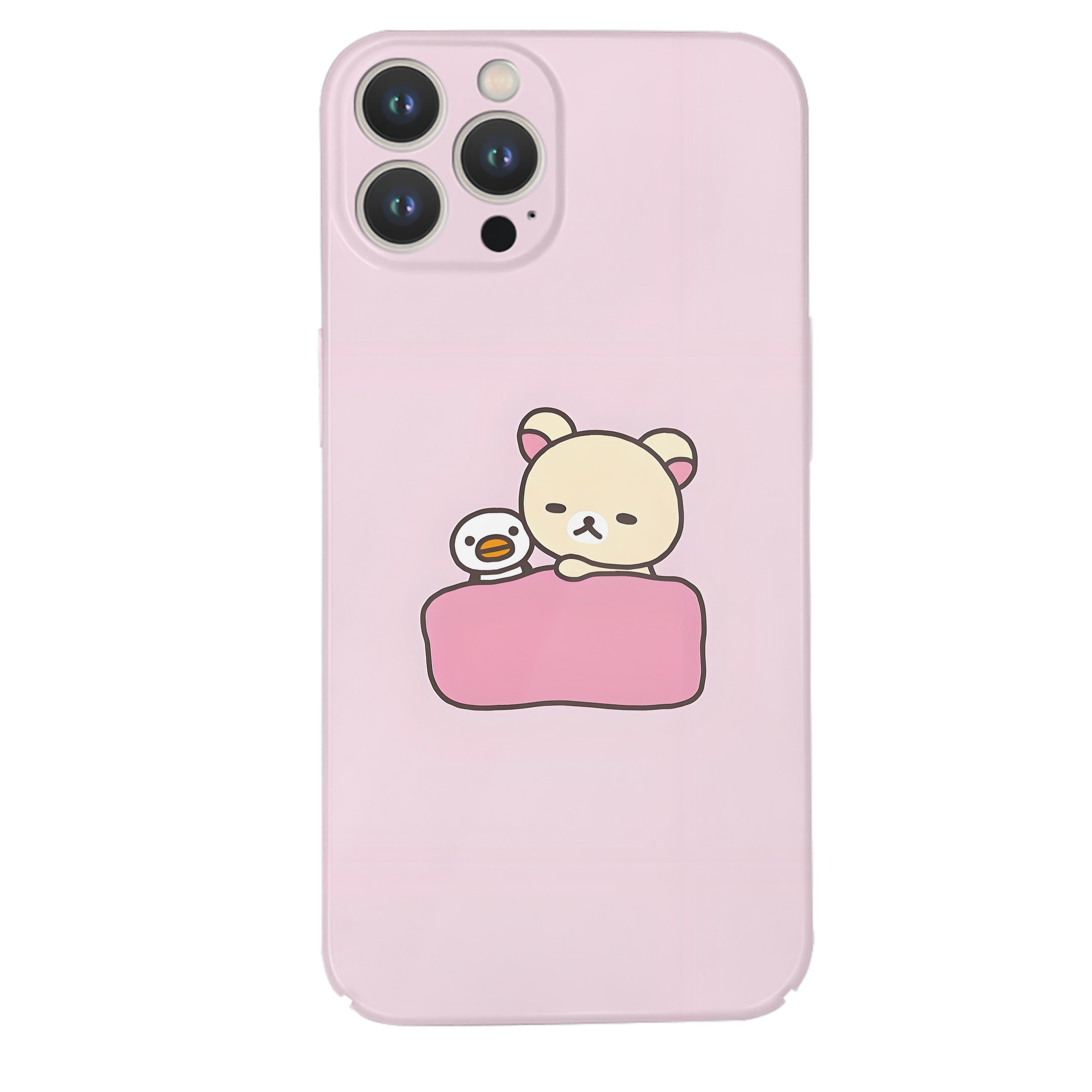 （画像用） リラックマ リラックマ キイロイトリ Rilakkuma Korilakkuma Kiiroitori 【iPhone 14シリーズ対応】ハードケース